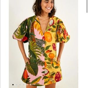 Farm Rio Mixed Prints Chemise